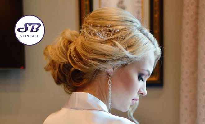 Wedding day hairstyle