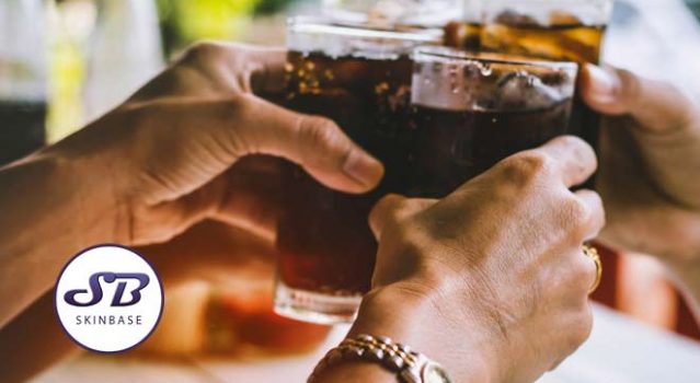 The negative effects of alcohol on the skin